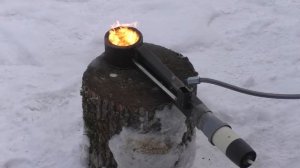 Отопление без ГАЗА И ДРОВ! ТЕСТ ГОРЕЛКИ на ОТРАБОТКЕ!