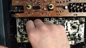 Panasonic rx dt 690 ремонт кассетной части,замена шестерни