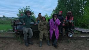 На своих дрезинах по Смолянской узкоколейке Курбель и Курвиметр