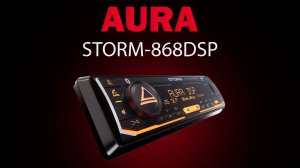 обзор магнитолы aura storm 868DSP