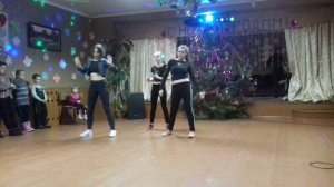 Новогодний флэшмоб, СДК Краснолуки 31. 12. 2018г