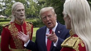 Трамп общается с инопланетянами #трамп #нло #инопланетянин