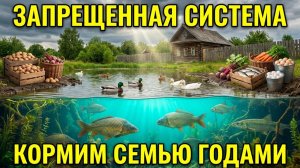 Это скрывали 70 лет. Пруд за 35 тысяч рублей кормит семью ВЕЧНО