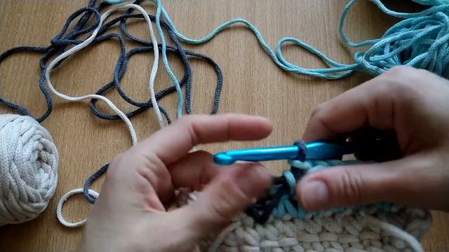 Техника Интарсия крючком Способ 3