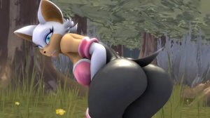 Rouge the bat farts animation