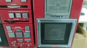 sony CFS- 9000. red and black. архив новостей.