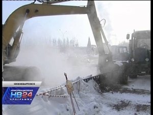 Порыв на теплотрассе