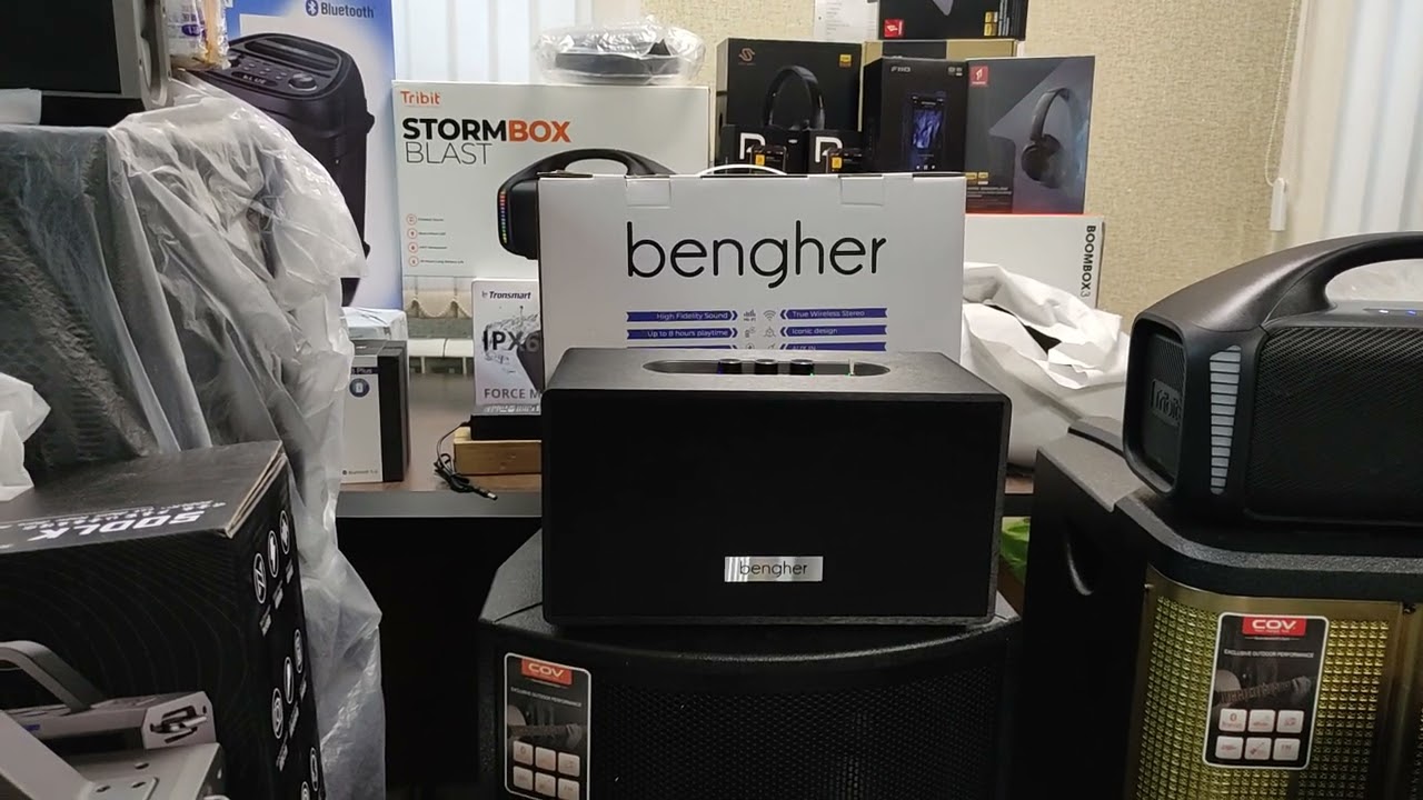 Bengher Home Studio & Tribit Stormbox Blast смотреть онлайн