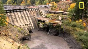 Осушение, сброс водохранилища