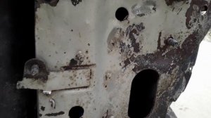 Замена нижней поперечины телевизора  бюджетный кузовной ремонт