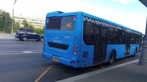 Поездка на Автобусе ЛиАЗ 5292.65 по маршруту Метро Варшавская-Варшавское Шоссе Дом 124 22.06 2026