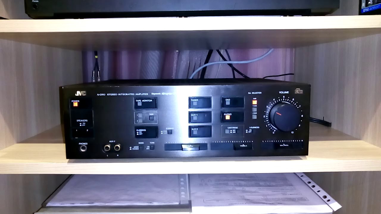 Усилитель интегральный JVC A-G90. смотреть онлайн
