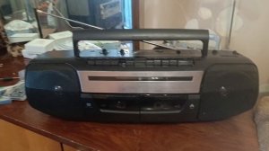 магнитола двухкассетник sony