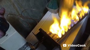 Не зажигается фитиль котла Данко. Чистка
