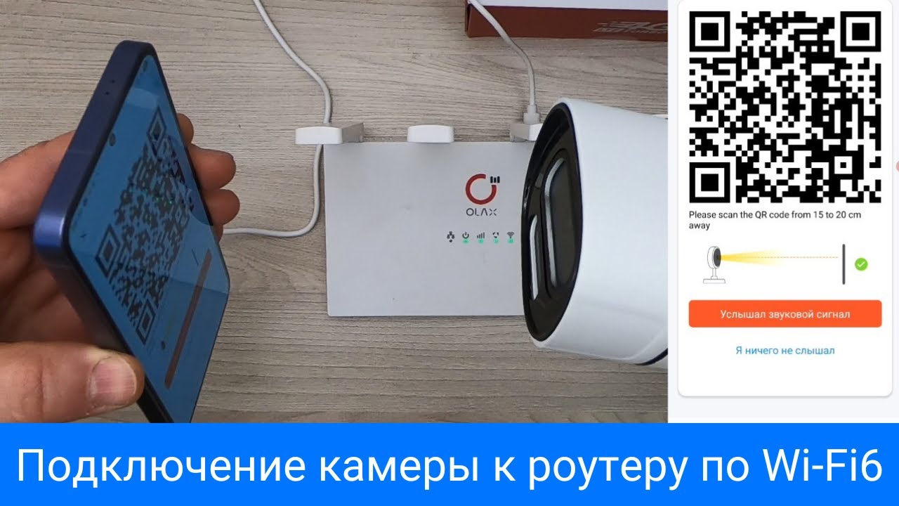 Как подключить видеокамеру к сети WiFi6. Настройка роутера 4G OLAX MC50 для камер видеонаблюдения