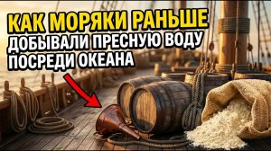Вода везде, но воды нет. Почему раньше моряки умирали от жажды посреди океана