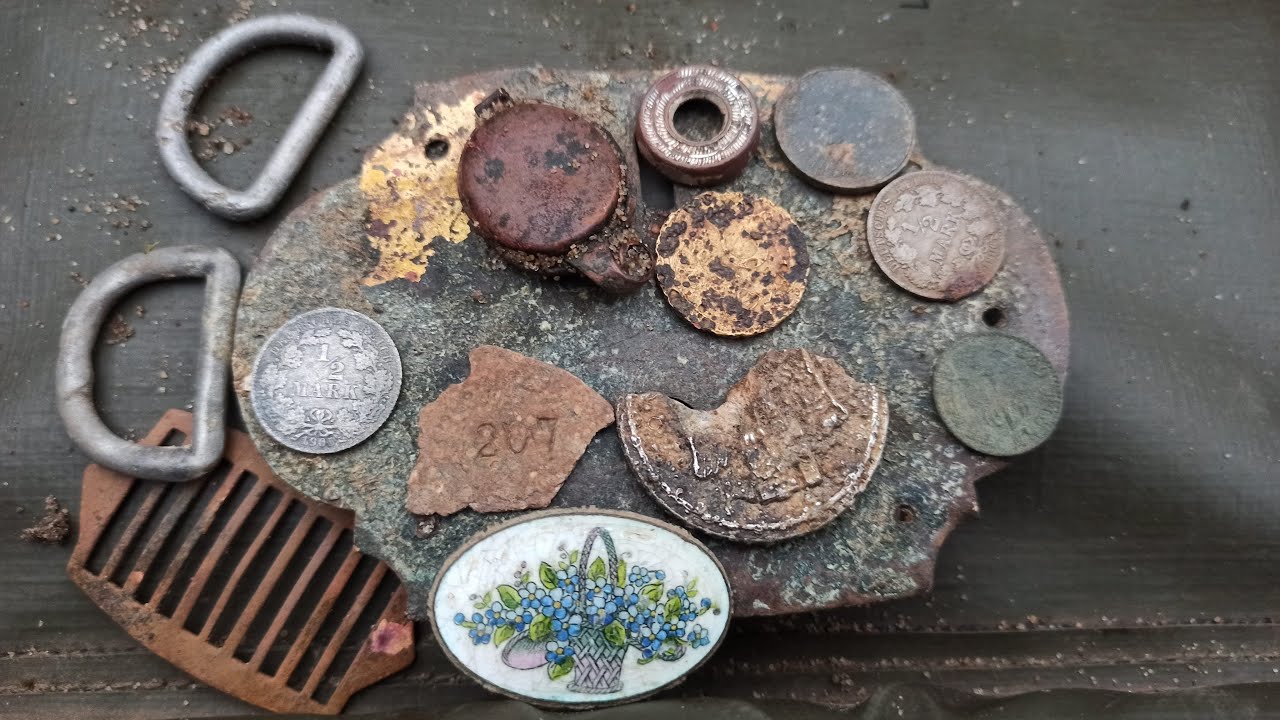 КОП ПО ВОЙНЕ#СЕРЕБРЯНЫЕ МОНЕТЫ# WW2 METAL DETECTING#РАСКОПКИ В ПРУССИИ смотреть онлайн