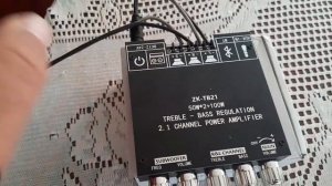 Тест обзор усилителя ZK-TB21