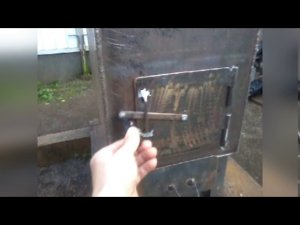 БАННАЯ ПЕЧЬ из листового железа своими руками! ОБЗОР.