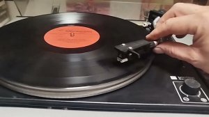 Электрофон Вега-109, СССР, 1985. После ремонта.