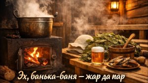 Новая песня 2026 Эх, банька-баня-жар да пар