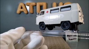 УАЗ 450А «Скорая помощь»🔹DiP models🔹Обзор масштабной модели 1:43