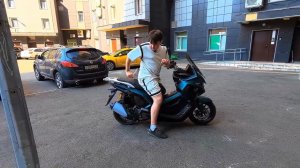 Скутер TRACER 2 ADV. Мотосалон ТАТ МОТО. Часть 163.