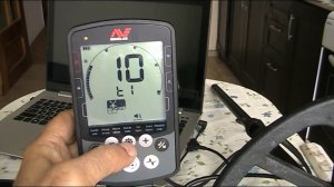 Minelab Equinox 800, настроика режима «Поле 1»