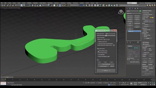3ds Max | Плагин Quad Remesher | Обзор и личное мнение смотреть онлайн