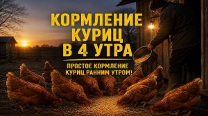 Кормление куриц