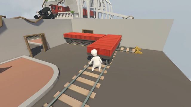 игра Human Fall Flat 1 серия смотреть онлайн
