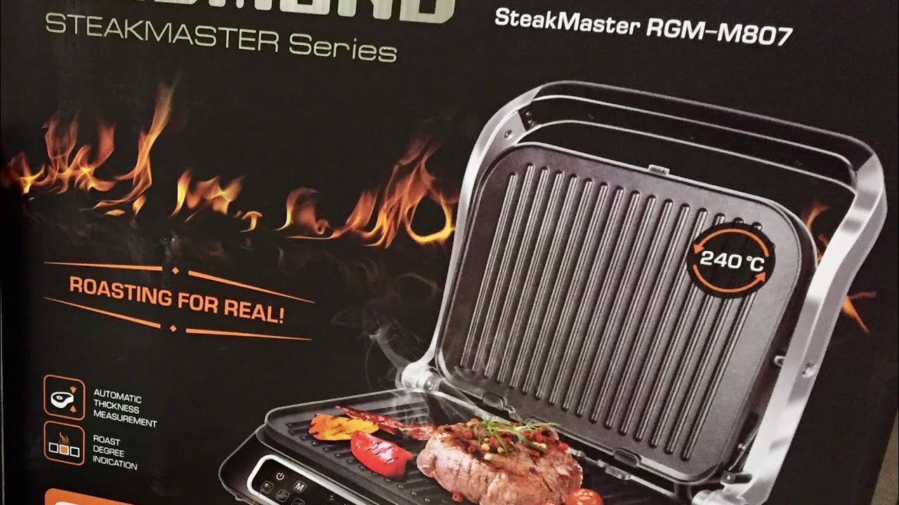 Обзор гриля SteakMaster REDMOND RGM-M807 🥩
