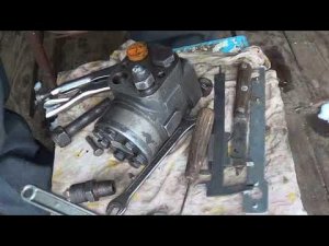 Насос дозатор  Замена уплотнения и промываю клапан