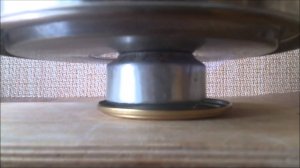 Спиртовая горелка кипятит чайник / Alcohol stove boiling water