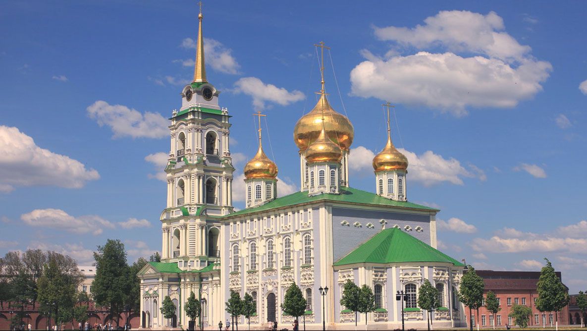 Божественная литургия 28 июня 2026 года, Успенский собор Тульского кремля, г. Тула смотреть онлайн