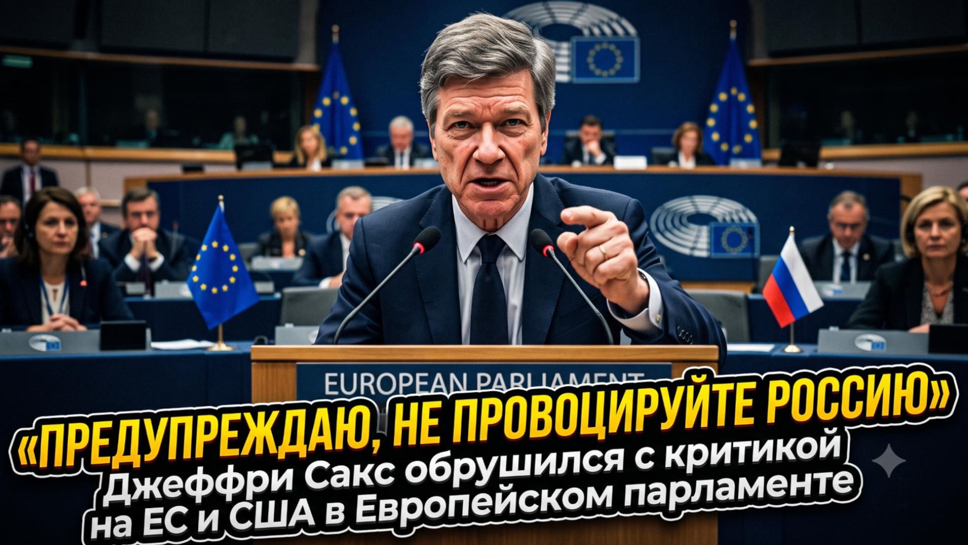 🗣️ Джеффри Сакс шокировал Европу | «Остановитесь, или Россия уничтожит вас!» смотреть онлайн