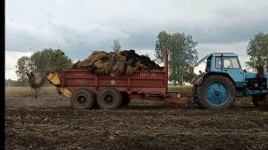 Внесение навоза прт-7а
