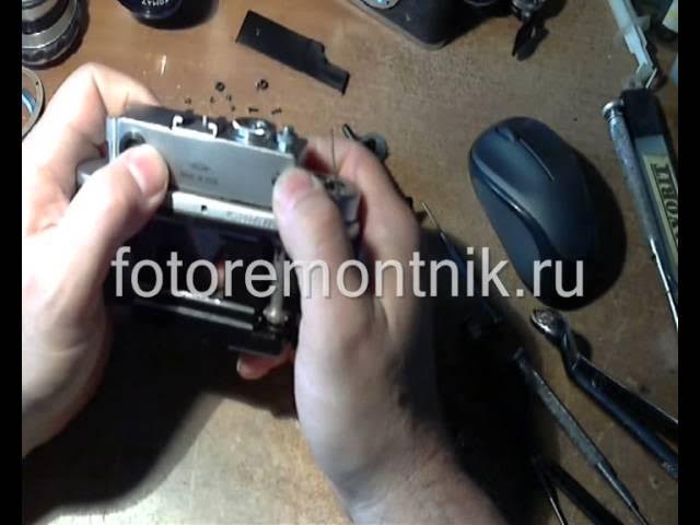 Ремонт Зоркий 4к (Тернополь). Ремонт пленочных (ретро) фотоаппаратов выпущенных в СССР. смотреть онлайн