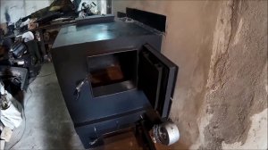 Пиролизный котёл с повышенным КПД. Аналогов нет!  Pyrolytic boiler with high efficiency.