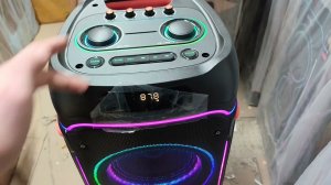 КАКУЮ КОЛОНКУ С 2 МИКРОФОНАМИ КУПИТЬ В 2025 году ? Колонка 8000W с 6 Динамиками 🔥  обзор Волгоград
