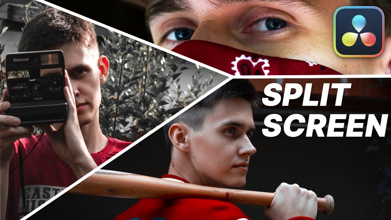 Split Screen в DaVinci Resolve 18 смотреть онлайн