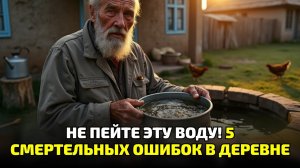 Как я очистил деревенскую воду без фильтров и химии — простой способ!