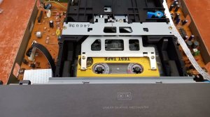 SONY TC-TX77 ремонт, профилактика, настройка, проверка.