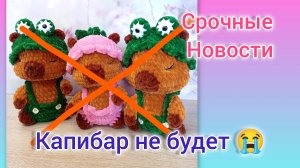 ‼️Срочно !!! МК на капибар не будет ⛔ Я выпустила свой  первый мк 😍/ Буду рада поддержке 🫶🚀🖊️