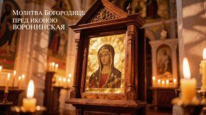 Молитва Богородице пред иконою Воронинская исцелит болящего