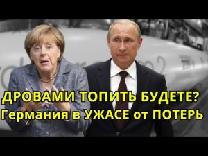 ДРОВАМИ ТОПИТЬ БУДЕТЕ? Германия в УЖАСЕ от ПОТЕРЬ в случае ОТКАЗА от СЕВЕРНОГО ПОТОКА-2