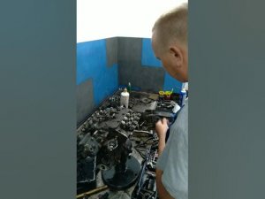 Течь топлива из-под верхнего штуцера ТНВД КАМАЗ .