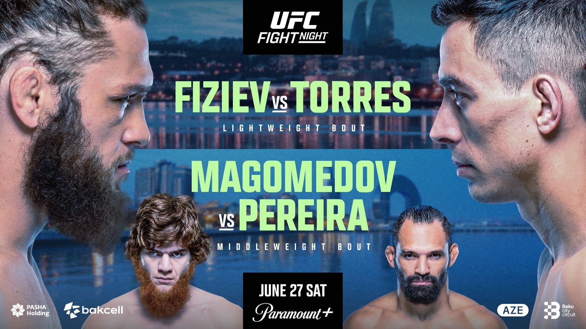 UFC Fight Night 280 в Баку смотреть онлайн