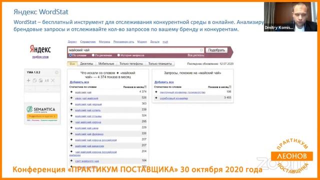 Дмитрий Комиссар. Бесплатные инструменты E-Commerce для принятия эффективных решений. смотреть онлайн