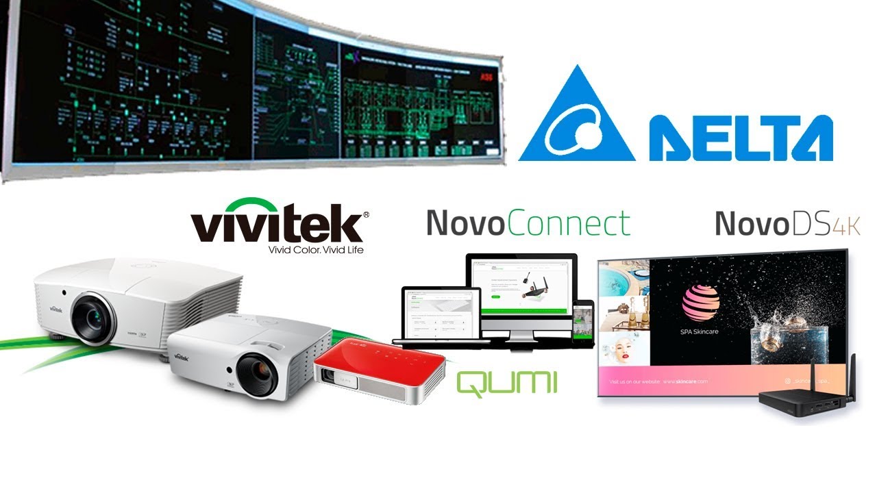 Применение профессионального оборудования от Delta Electronics: Qumi, Novo, Delta и Vivitek смотреть онлайн